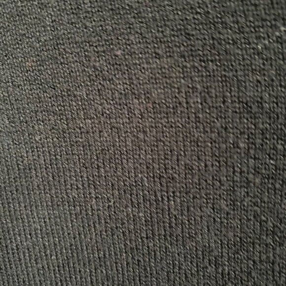 Men's Beautiful Black Zip-Up Cardigan - Picture 15 of 15